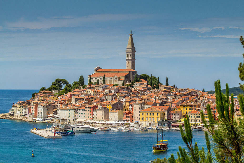 Chorvatský Rovinj, letní dovolená